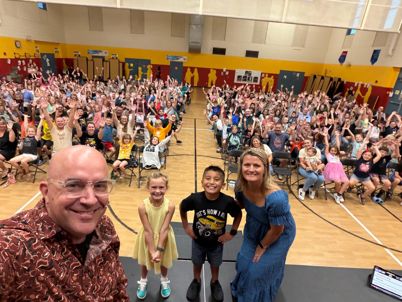 Principal selfie