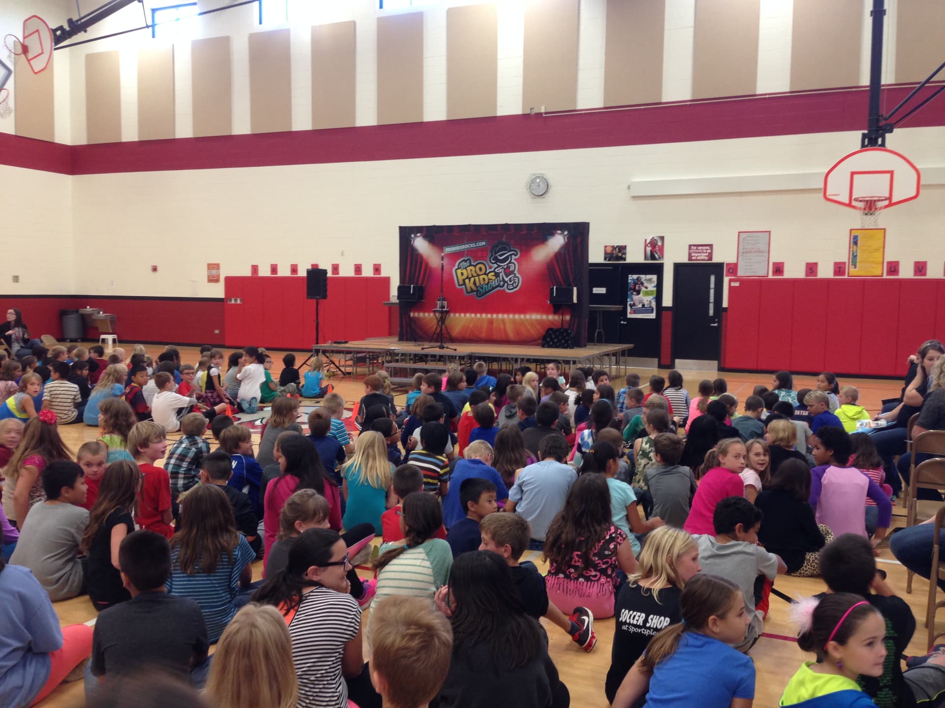 Country Trails students gathered for the 2014 assembly