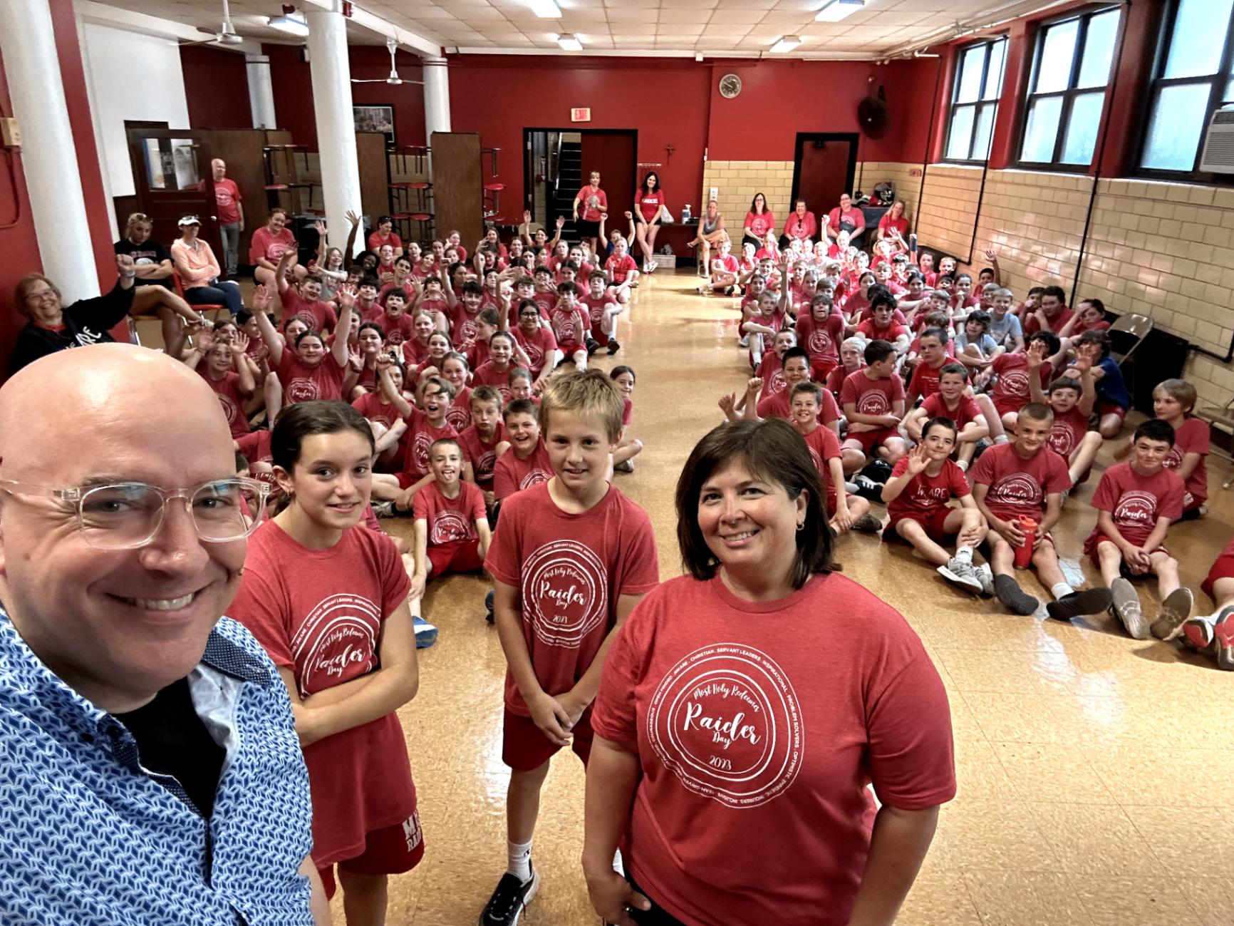 Catholic middle school show