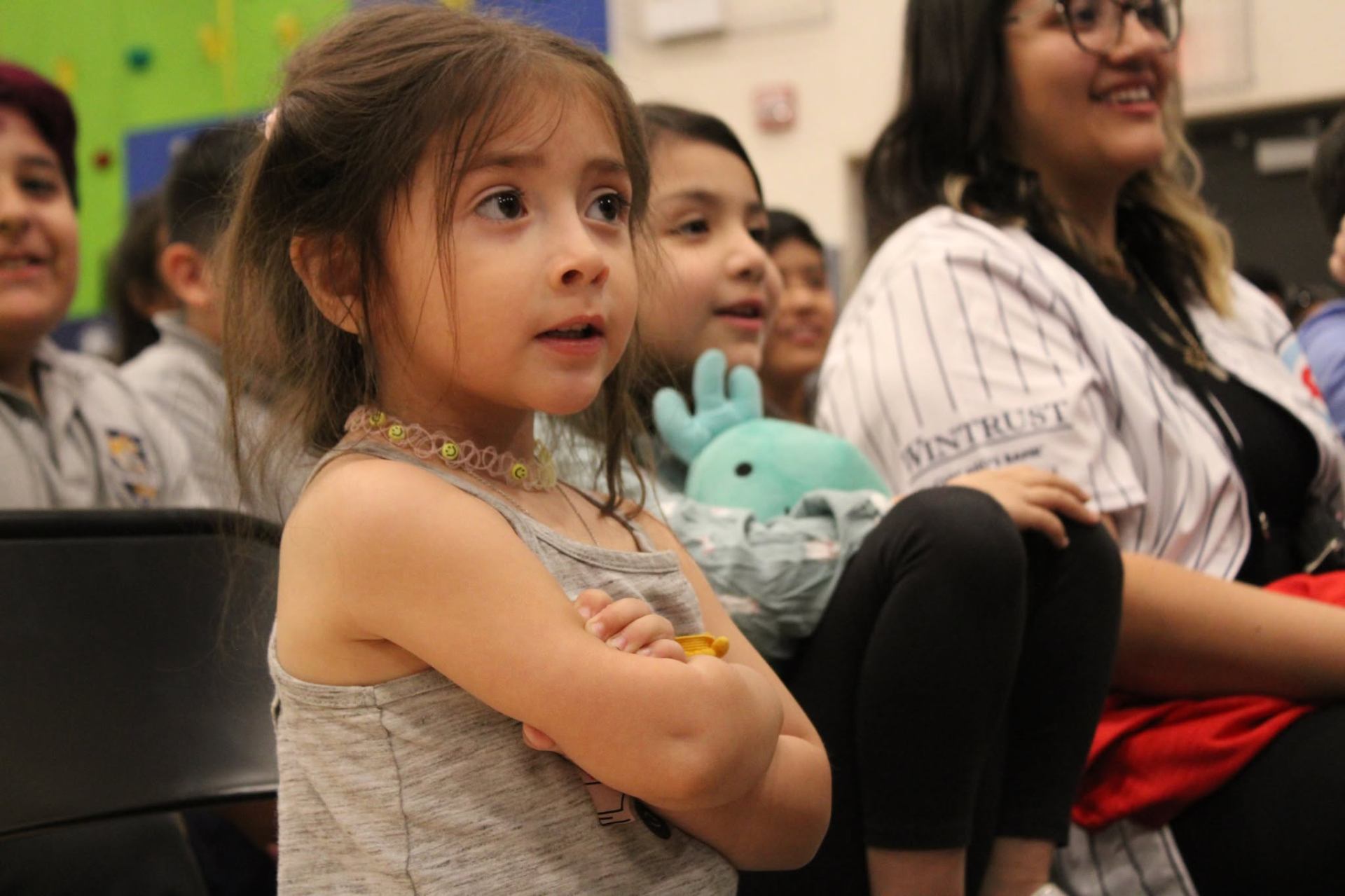 Even the little ones are locked in