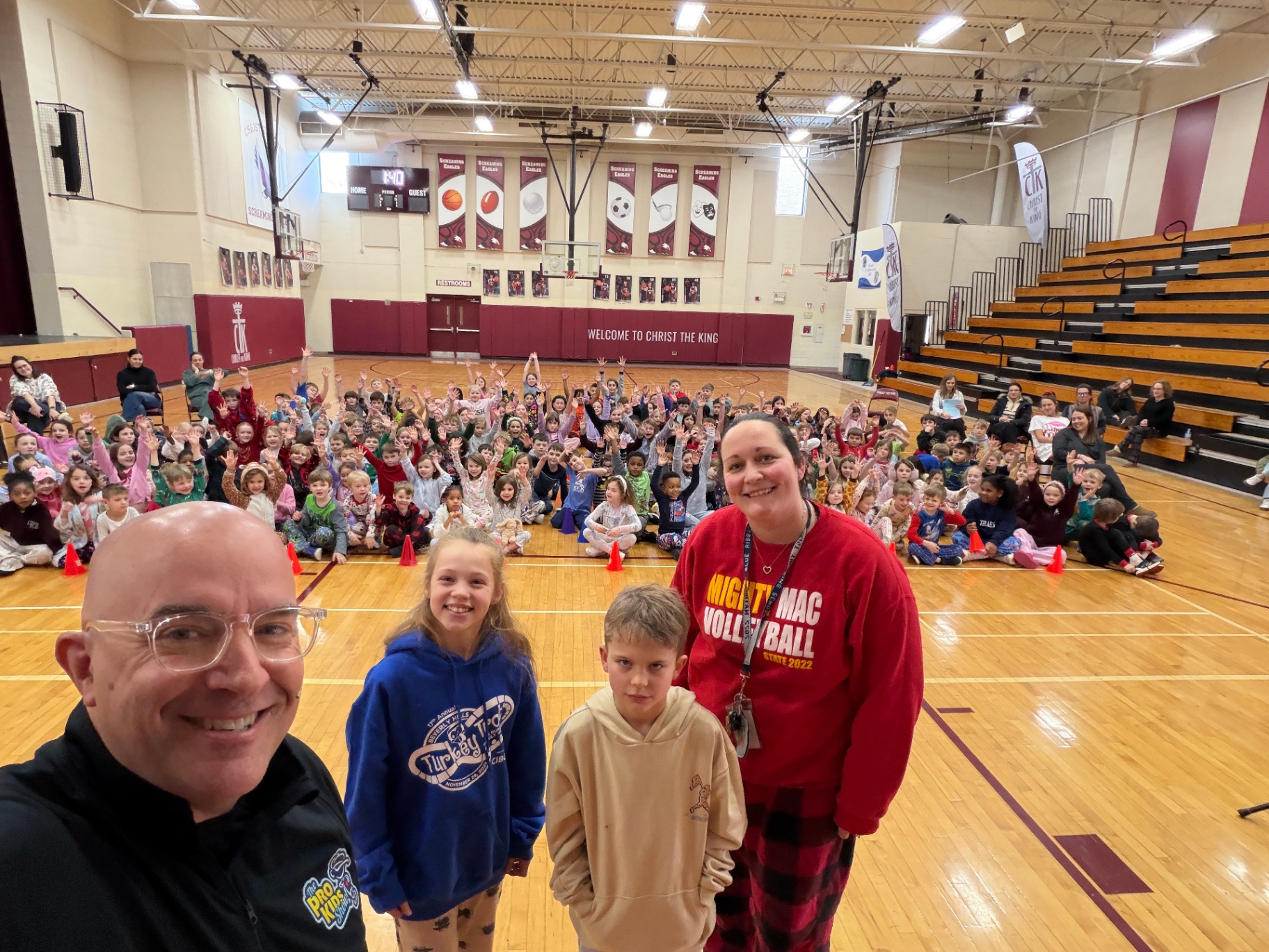 Chicago Catholic school, a repeat host