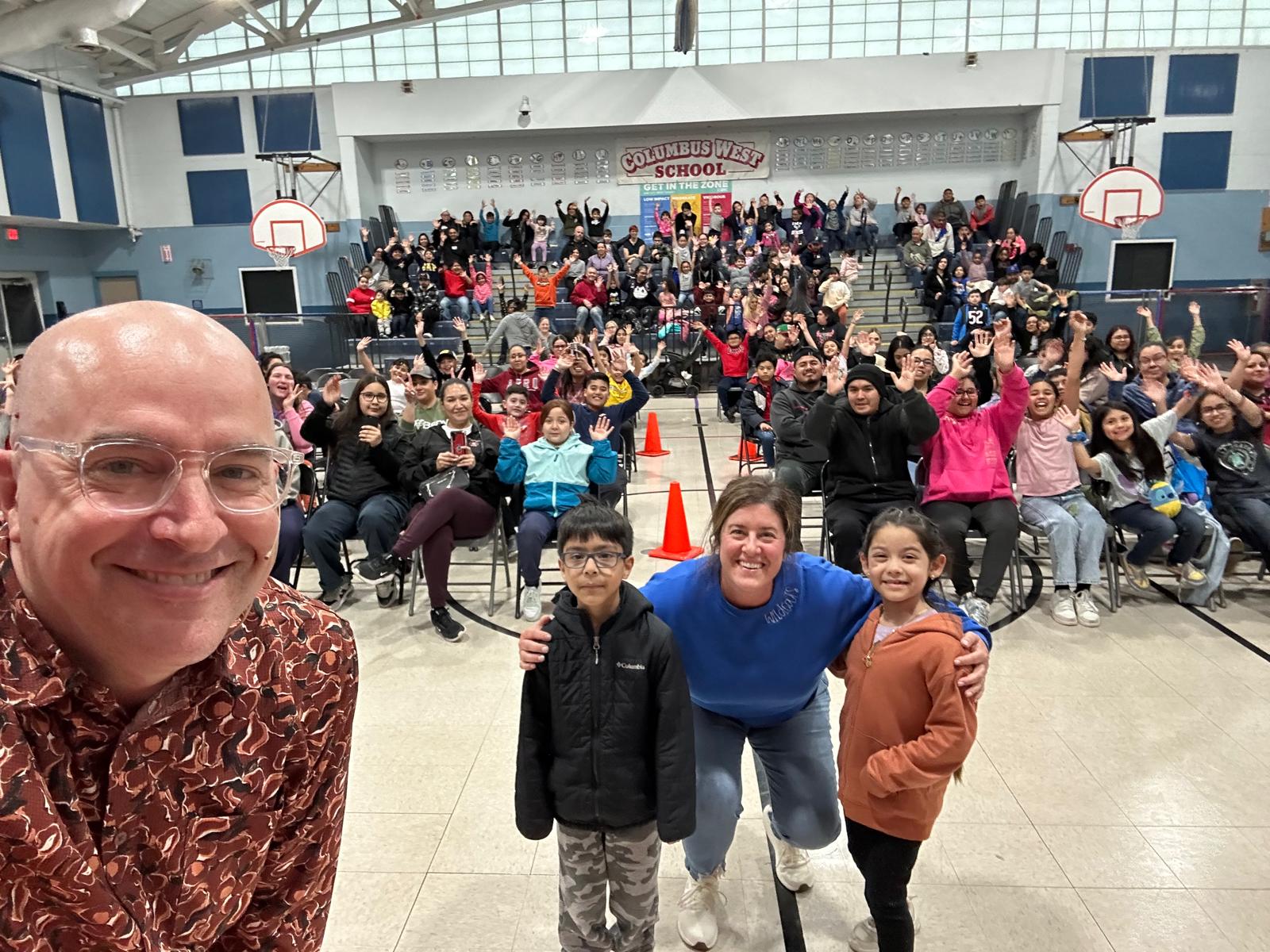 Principal selfie
