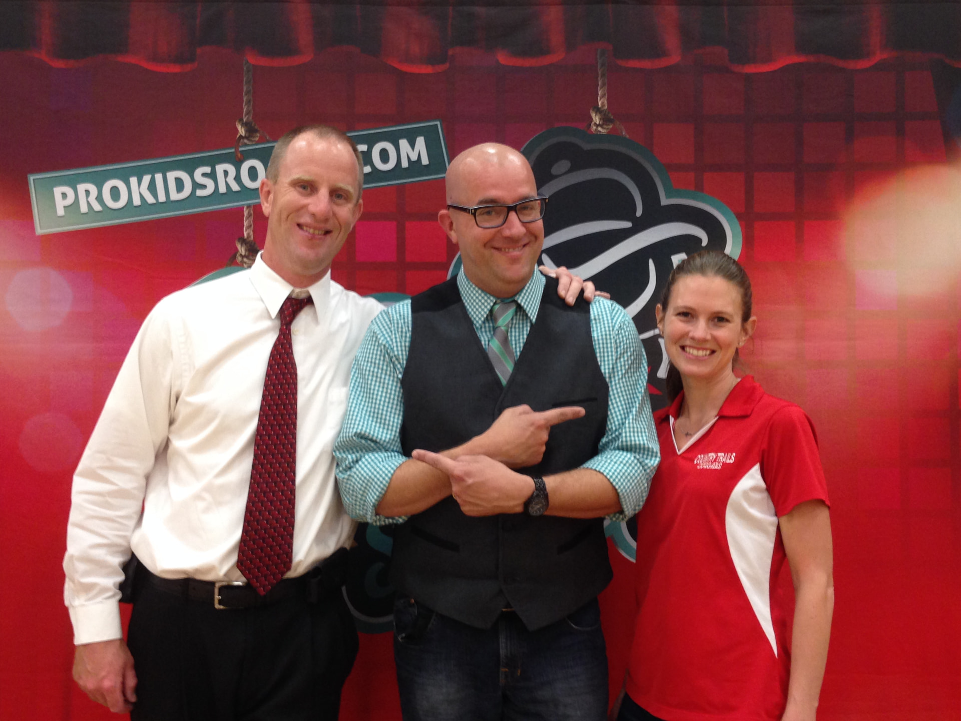 Tim Hannig with Country Trails administrators in 2014