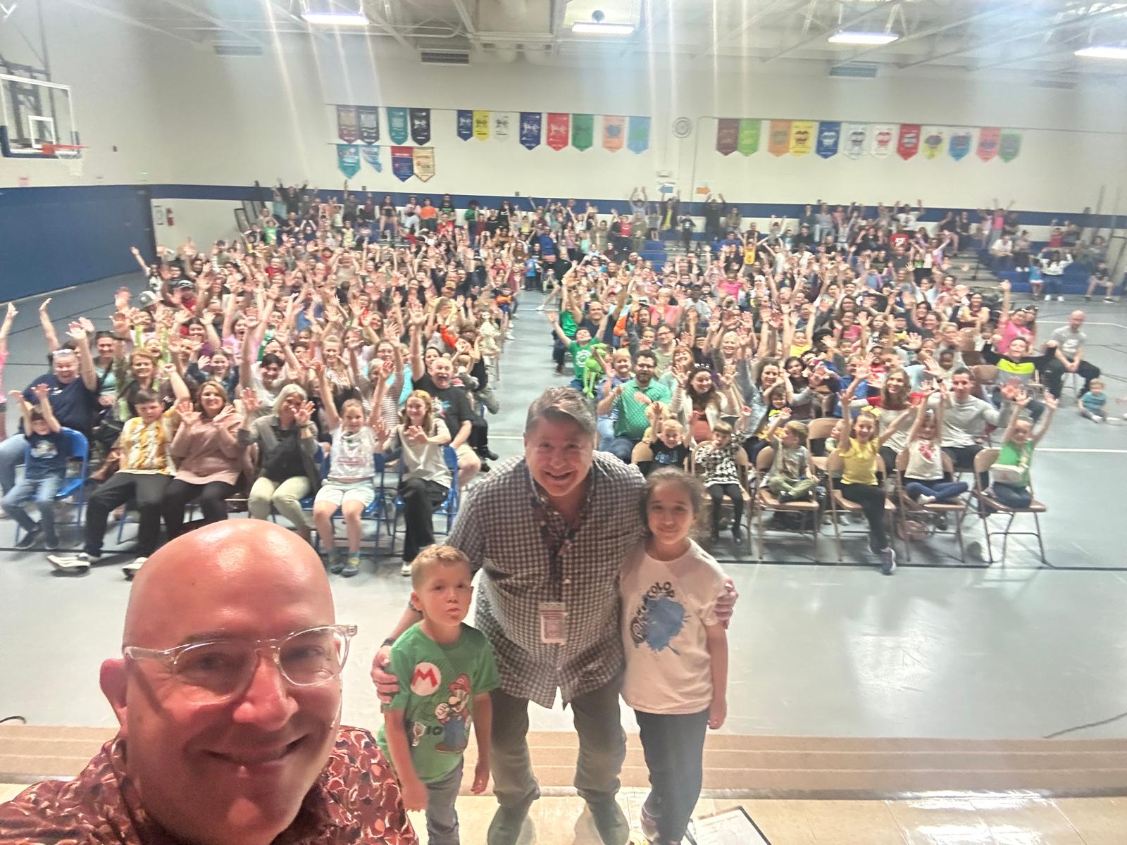 Principal selfie