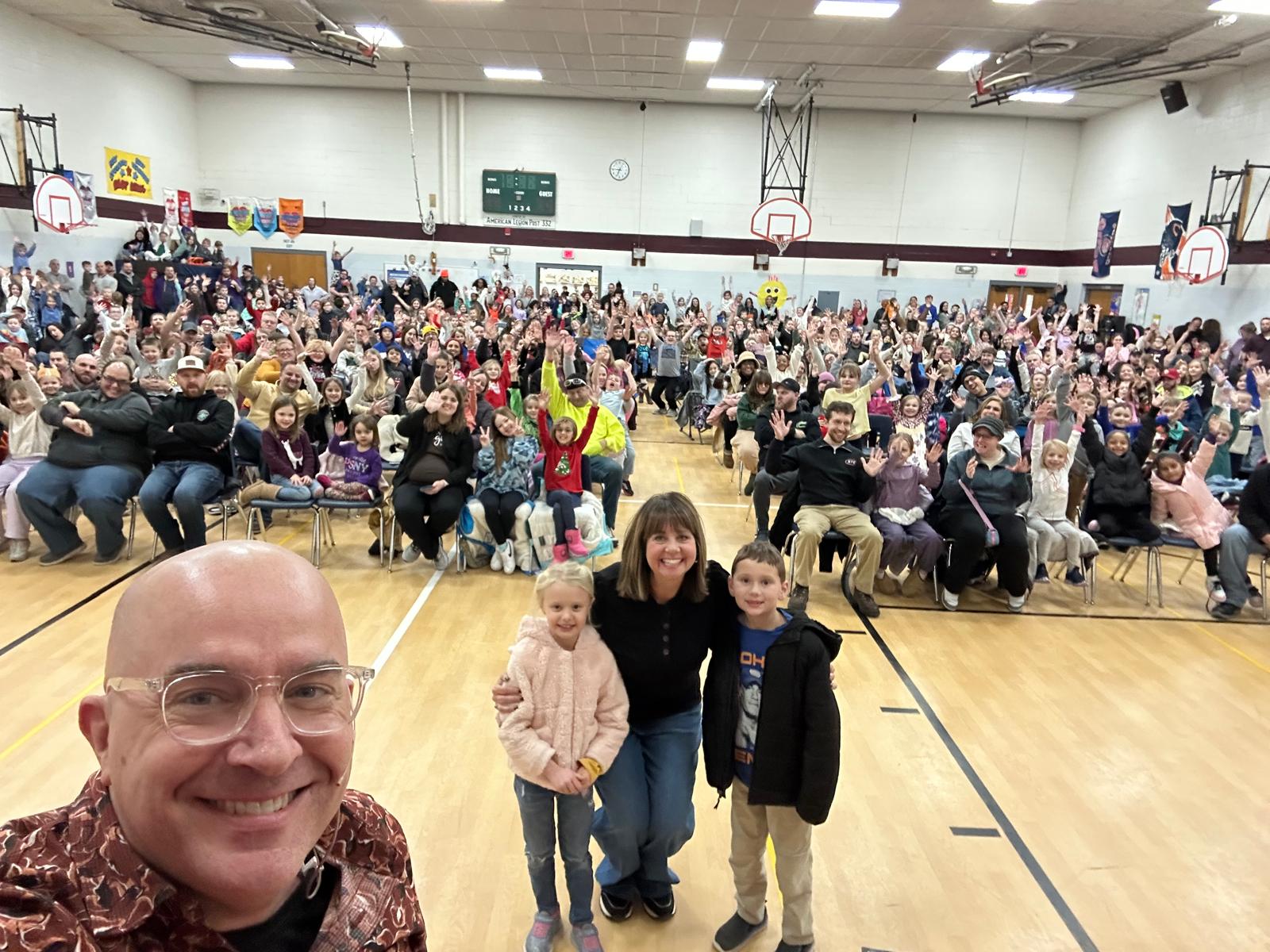 Principal selfie