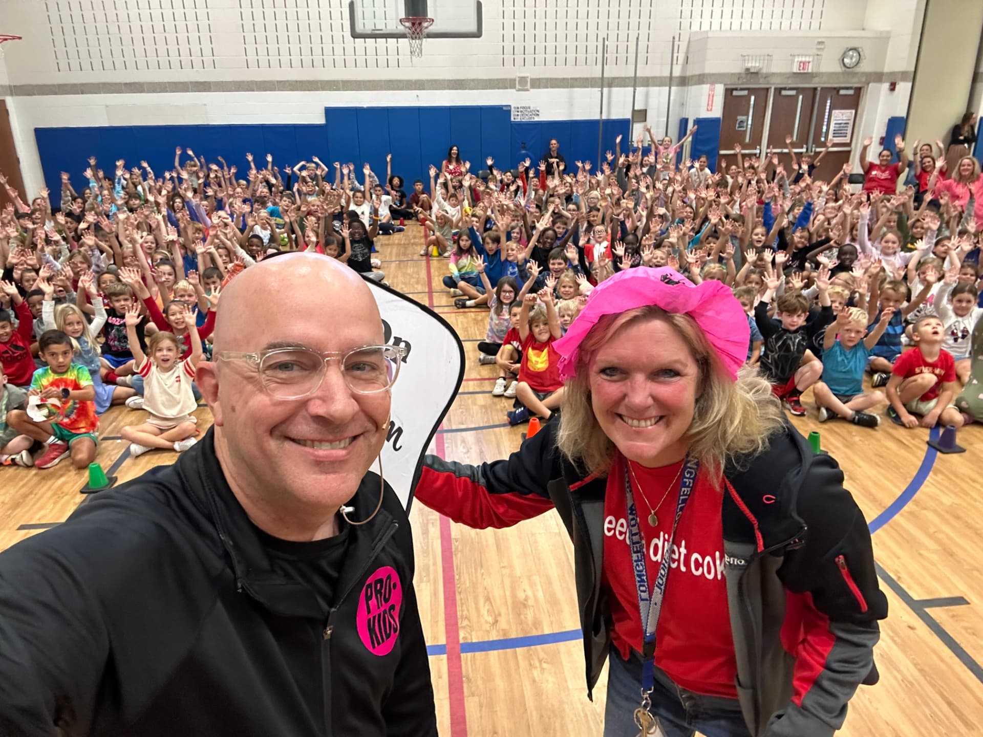 A second Pro-Kids Show visit to Longfellow Elementary with an entirely new show